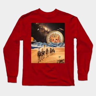 Cat star explorer - Artwork Long Sleeve T-Shirt